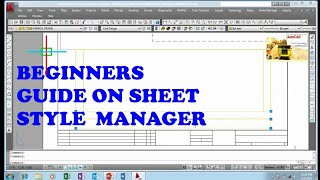 Civil 3d Land Desktop Companion 2009 Tutorial How to load plan and profile sheet styles [upl. by Emile]