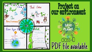 project on Our environmentclass10 project [upl. by Caroline240]