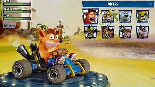 Crash Team Racing Nitro Fueled Gameplay Walkthrough  Part 3  Story Mode Glacier Park [upl. by Dagall]