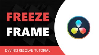 How to Freeze Frame in Davinci Resolve [upl. by Alvar98]