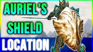 Skyrim Secrets Best Armor  Aureals Shield Location Walkthrough [upl. by Talyah318]