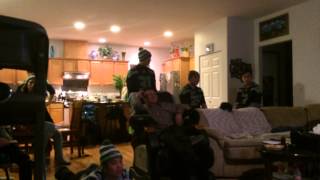 Seattle Seahawks vs New England Patriots Superbowl 49 Seahawks Fan Reaction [upl. by Arotal]