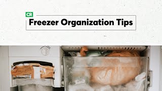 How to Organize Your Freezer  Consumer Reports [upl. by Ahterahs]