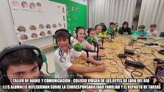 ‼️ TALLER DE RADIO Y COMUNICACIÓN  COLEGIO VIRGEN DE LOS REYES DE LORA DEL RÍO ‼️ [upl. by Ahseral]