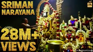 SrimanNarayana  Devotional 4K Video Song  Feat Nithyasree Mahadevan [upl. by Ostraw288]