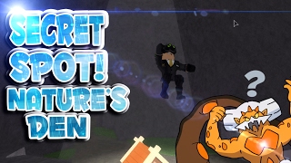 NATURES DEN SECRET SPOT  Roblox Pokemon Brick Bronze [upl. by Akienat]