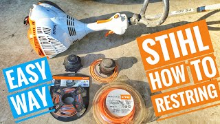 Replacing a Weed Eater String String Trimmer Line  The Home Depot [upl. by Eileen]