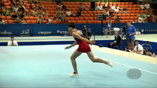 REBOLLAR Hugo ESP  2019 Artistic Junior Worlds Gyor HUN  Qualifications Floor Exercise [upl. by Aufa]