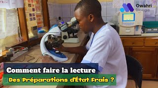 Techniques de Lecture des Préparations dÉtat Frais pour Examen Parasitologique des Selles Partie 4 [upl. by Allister]