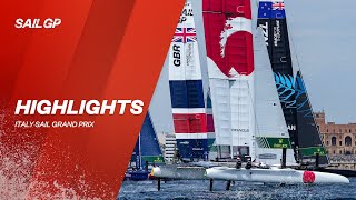 Italy Sail Grand Prix Full Highlights  SailGP [upl. by Etteniotnna]