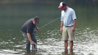 Wading amp Floating for Trout on the Cumberland River [upl. by Sapphire884]