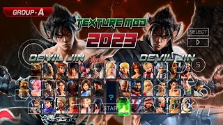 NEW MOD TEKKEN 7 VANILLA  TEKKEN 7 PPSSPP 2023 [upl. by Aihseyn]