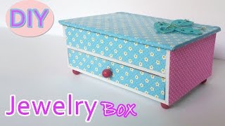 How to make a Jewelry box  Ana  DIY Crafts [upl. by Eerot258]