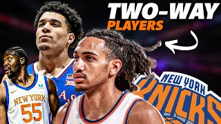 Knicks TwoWay Talents What Ariel Hukporti Jacob Toppin amp Kevin McCullar Jr Bring to the Table [upl. by Moynahan]