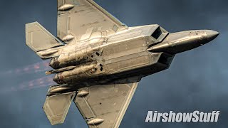 F22 Raptor Super Maneuverability [upl. by Otina]