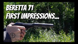 Beretta 71  First Shots [upl. by Verla]