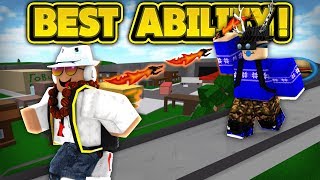 THE BEST ABILITY IN KNIFE SIMULATOR ROBLOX Knife Simulator [upl. by Naed]