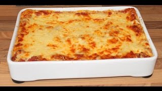 Schnelle und leckere Lasagne selber machen  Kochnoob [upl. by Hsreh]