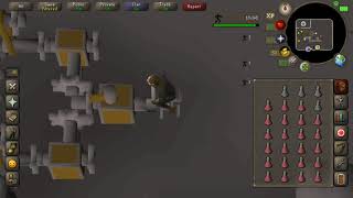 3099 Agility training AFK for the lazy players Old School Runescape mobile OSRS [upl. by Janette]