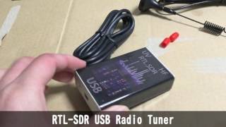 R820T8232 RTLSDR USB Radio Tuner 開封レビュー 100kHz17GHz [upl. by Kenaz]