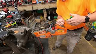 How To Adjust  Tune a Chainsaw Carburetor  Husqvarna Stihl BEST Way [upl. by Anatniuq]