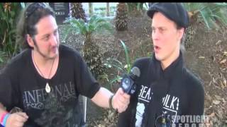 Interview Ville Valo HIM  Soundwave 2014 [upl. by Bibby]