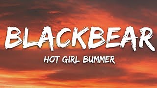 blackbear  hot girl bummer Lyrics [upl. by Niehaus]