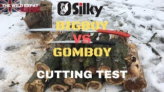 Silky Bigboy vs Gomboy cutting test [upl. by Ahsitam925]