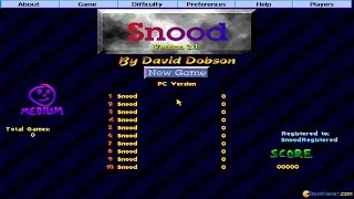 Snood gameplay PC Game 1996 [upl. by Mayram]