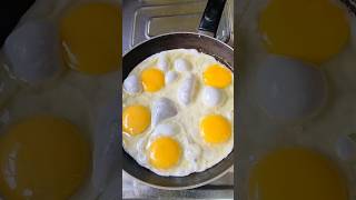 Perfect Sunnyside egg shorts cooking [upl. by Elleraj]