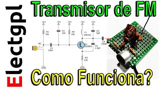 Transmisor de FM de un transistor  Como Funciona  Sponsor LCSC [upl. by Delano]