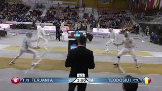 Orleans Grand Prix 2022 SMS  L32  Ahmed Ferjani TUN v Iulien Teodosiu ROU [upl. by Norym]