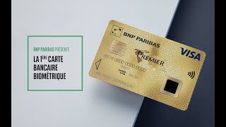 BNP Paribas présente la 1ère carte bancaire biométrique  Version Longue [upl. by Kcirderf855]