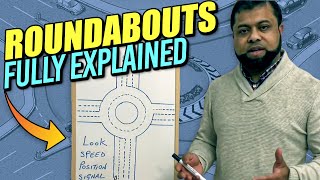 Roundabouts driving lessons  How to deal with roundabouts  Learning to drive [upl. by Marlo]