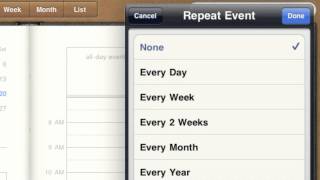 Using the Calendar App  An iPad Mini Tutorial [upl. by Aiz]