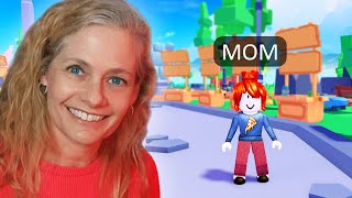 I Made My MOM A Roblox Account [upl. by Yancey]