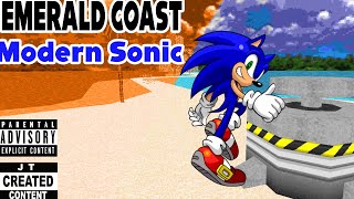 Sonic Robo Blast 2 Modern Sonic Emerald Coast run [upl. by Ilenay696]