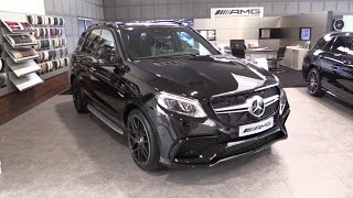 MercedesBenz GLE 63 S AMG 2017 In Depth Review Interior Exterior [upl. by Alameda110]