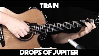 Kelly Valleau  Drops Of Jupiter Train  Fingerstyle Guitar [upl. by Derfliw89]