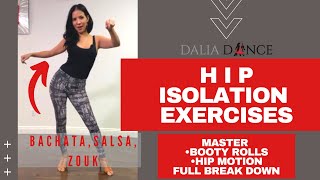 HIP Isolation Exercises  Master BOOTY rolls amp HIP movement 🔥 [upl. by Juetta]