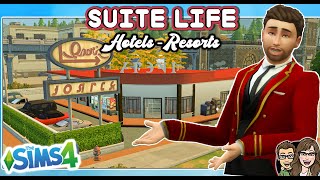 SUITE LIFE Mod Español Vacaciones en Hotel  TUTORIAL Y REVIEW  THE SIMS 4 [upl. by Odnaloy]