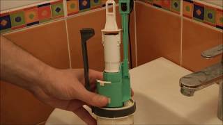 Geberit concealed tank flush valve  easier removal [upl. by Ylil161]