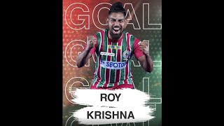 Roy Krishna Goal vs Odisha FC 🔥 ATK Mohun Bagan 10 Odisha FC Goals and Highlights [upl. by Marcie]