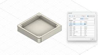 Autodesk Fusion 360  Under Desk Drawer Fully Parameterized [upl. by Pamella]