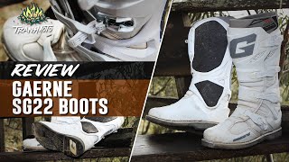 REVIEW GAERNE SG22 BOOTS [upl. by Tasiana]