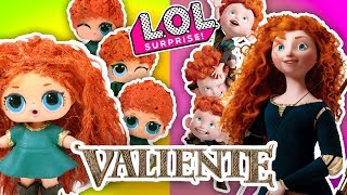 VALIENTE 🏹MERIDA y los TRILLIZOS🏹Muñecas LOL Sorpresa Lil SistersTransformaciones Fantásticas [upl. by Erhard]