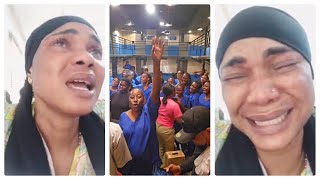 Iyabo Ojo in tears as she celebrated her friend birthday in prison [upl. by Yuille458]