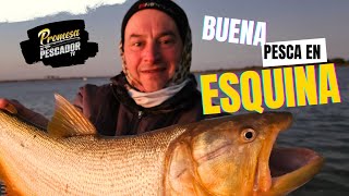 Muy buena pesca en Esquina con Posada Brillo de Luna [upl. by Henryk349]