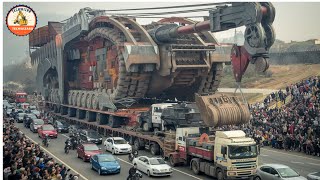 Extreme Oversized Truck Transport Worlds Biggest Heavy Machinery in Action [upl. by Feer198]