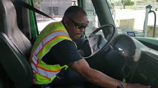 Class B CDL in cab and air brake test [upl. by Llerad]